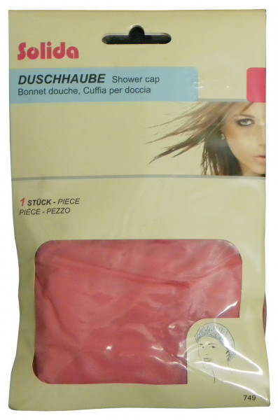 Duschhaube einfärbig 749