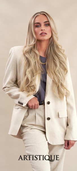 Artistique Banner Mädchen Blond 73x155cm