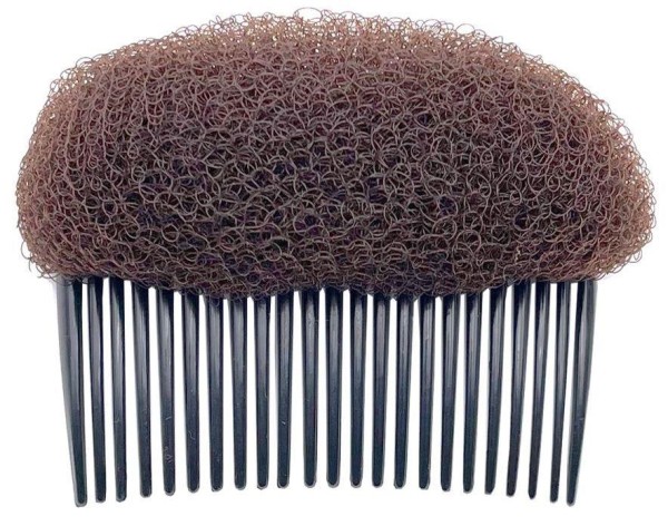 Knotenpolster mit Kamm 6x11cm braun