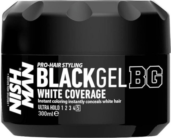 Nishman Black Gel White Coverage