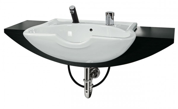 Waschplatz Barbers Point mit Becken schwarz