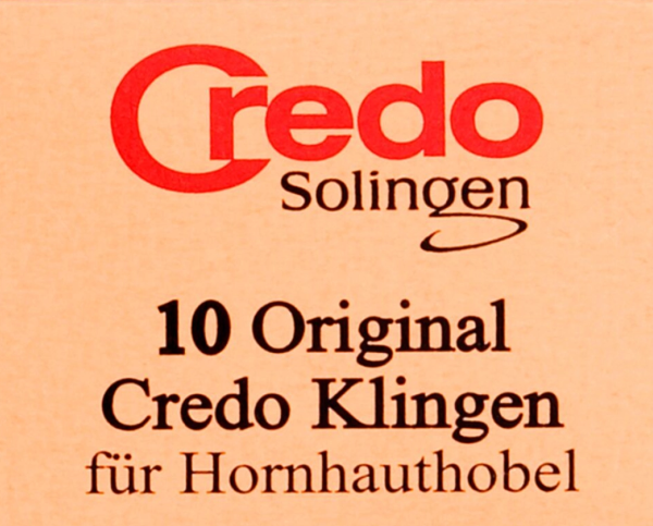 Hornhauthobelklingen Credo 10er