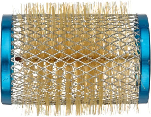 Drahtwickler + Borste 40mm blau