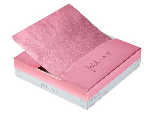 foil me Knobel Pastel pink 20x40cm 200Bl