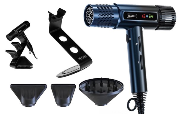 Wahl Föhn Vanquish midnight blue+Stand gratis