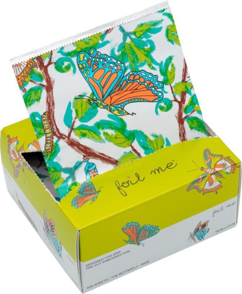 foil me Alufolie Butterfly 15 x 27cm