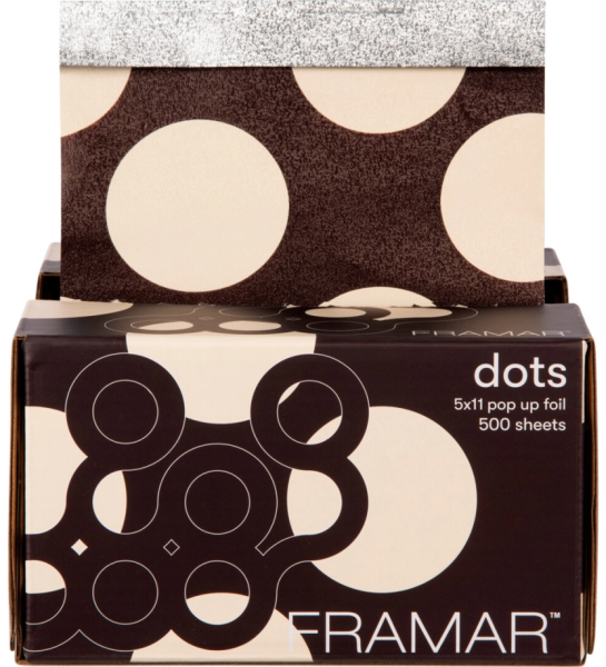 Framar Pop Up Foil Big Brown Dots 500Bl.