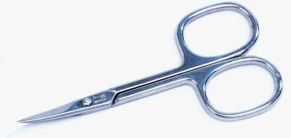 Dusy Hautschere gebogene Spitze