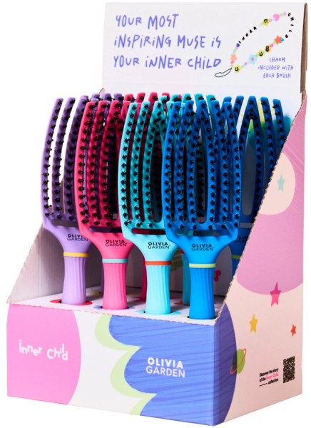 Olivia Garden Fingerbrush M Care Child Display