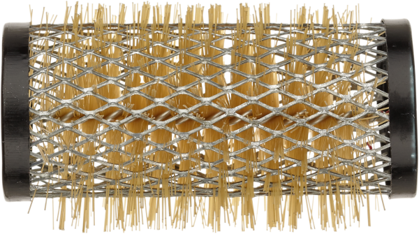 Drahtwickler + Borste 28 mm schwarz