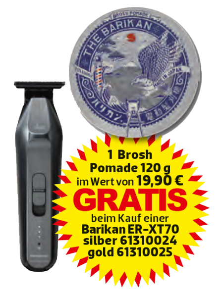 Panasonic ER-XT70 Barikan sil./anth.+Pomade 120g