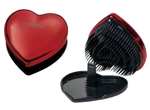 Bürste 012c Detangler Herz 8cm