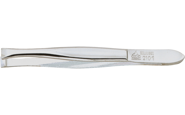 Erbe Pinzette gerade vernickelt 7,8cm