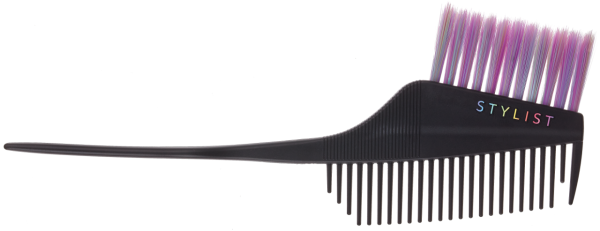 Efa STYLIST Rainbow Färbepinsel mit Kamm