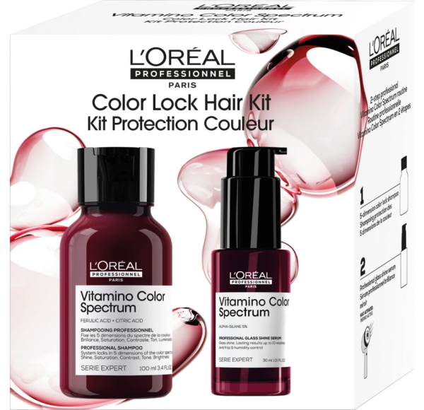 SE Vitamino Color Spectrum Shampoo + Leave-In