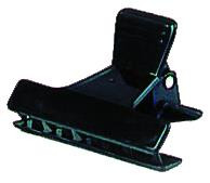 Abteilklammer Plastik schwarz Abteilklammer Plastik schwarz