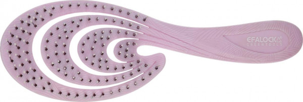 Bürste 209a Green Detangle Brush Pastell rosa