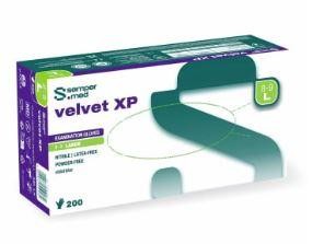 Handschuhe Sempermed Velvet L blau