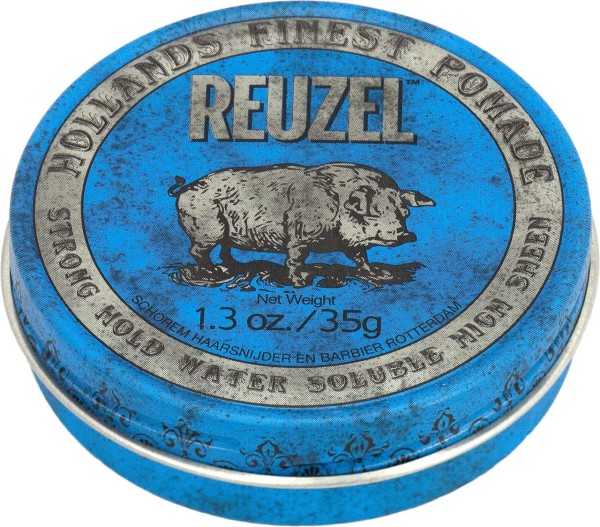 Reuzel Pomade Blue Strong Hold Water Soluble