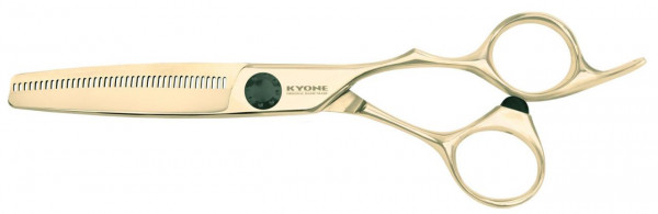 Kyone Schere 710TG-6,0 Gold Effilier 40Z.