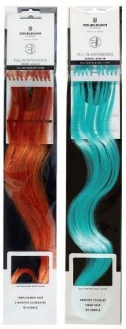 Haarsträhnen Echthaar 45cm - Fantasy