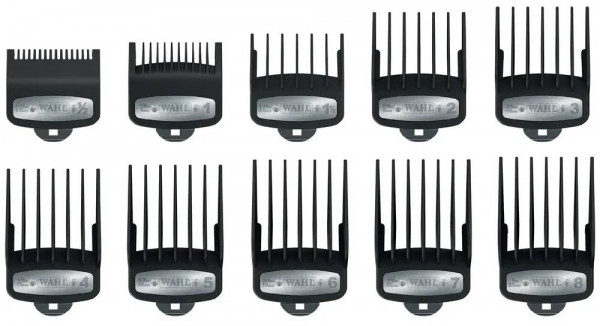 Wahl Aufsatzset Premium 10 Kämme-schwarz 1,5-25mm