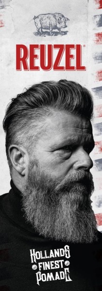 Reuzel Textilbanner Beardy 58x160cm M2