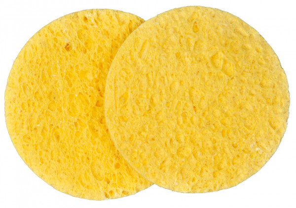 Schwamm gelb ø7,5cm