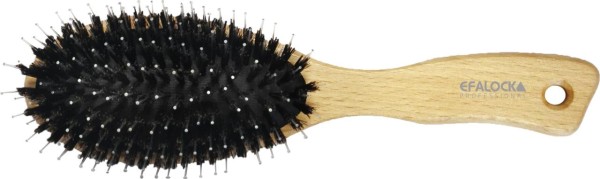 Efalock Bürste Ergo Fit Naturb.+Nylon 10rhg.
