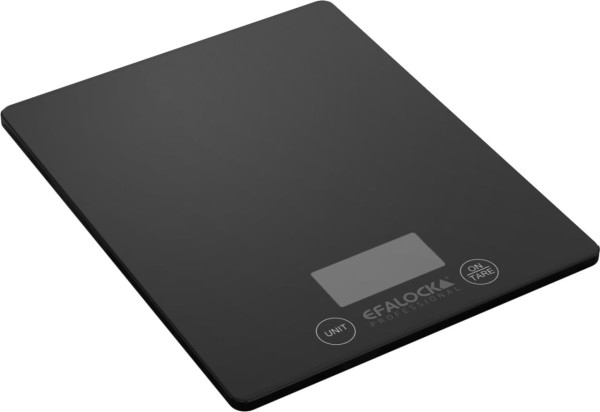 Efa Digitalwaage EXPERT Glas schwarz