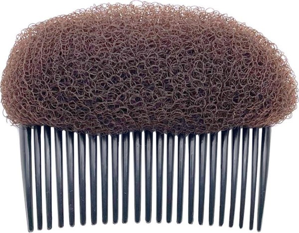 Knotenpolster mit Kamm 6x8cm braun