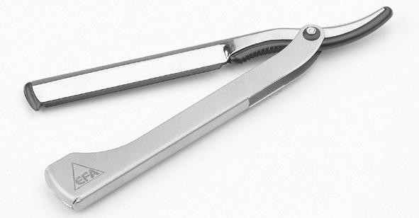 Efa Razor Edelstahl silber