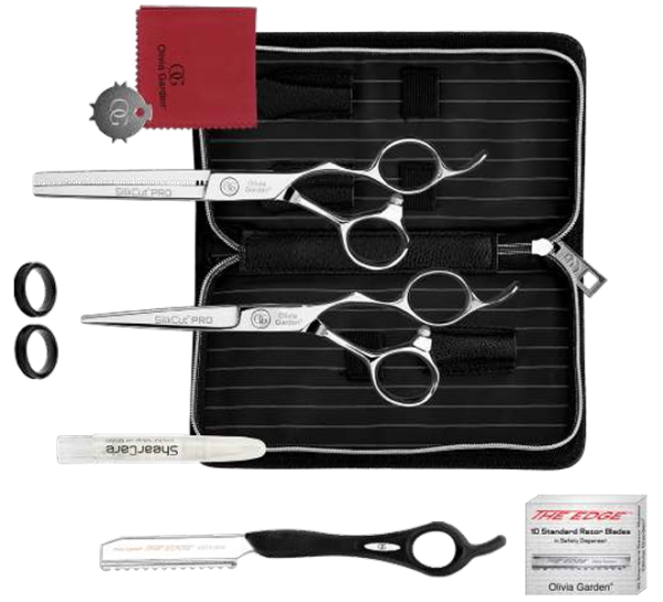 O.Garden Scherenset Silk Cut Set5.75RH+Messer+K
