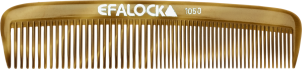 Efalock Kamm Nylon Taschenkamm 5 havanna