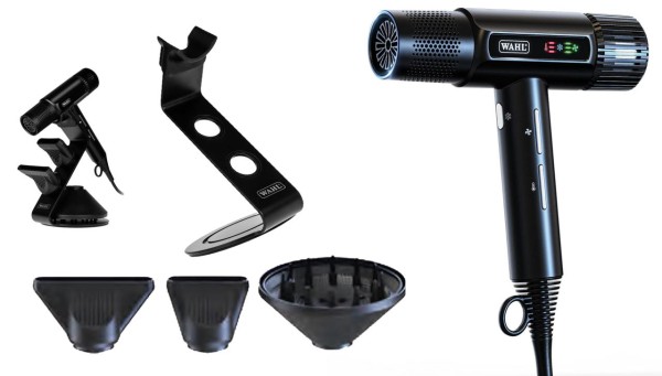 Wahl Föhn Vanquish Dryer schwarz+Stand gratis