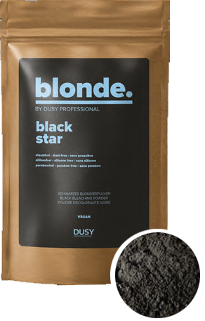 Dusy Star Bleach Blondierpulver - black