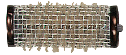 Borstenwickler Ari lang 24mm braun