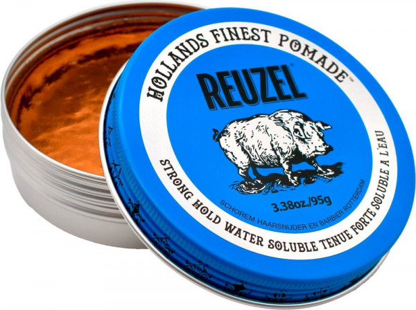 Reuzel Pomade Blue Strong Hold Water Soluble