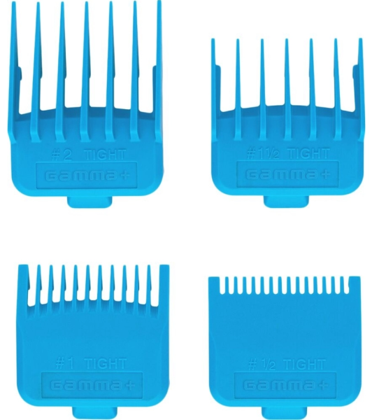 Gamma+ Aufsteckkämme Clipper 4 Stück