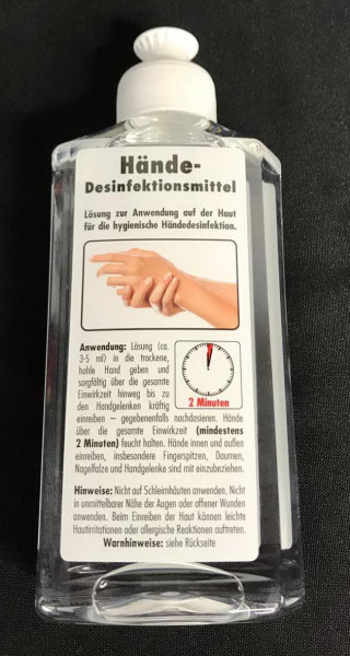 Desinfektion für Hände