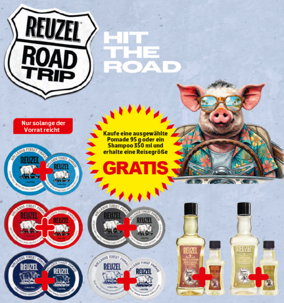 Reuzel Road Trip 2026 Shampoo 3in1 - 350+100ml