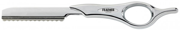 Feather Messer kurz silber