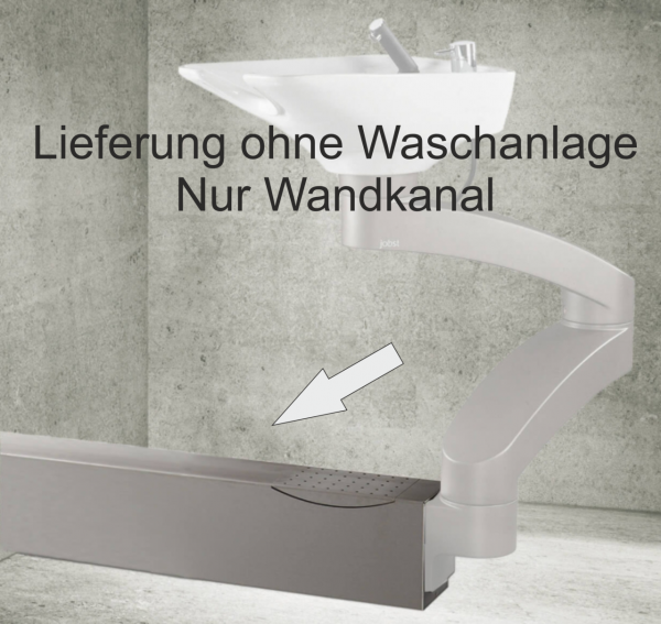 Wandkanal für Contura Swing 1158 mit Wandanschluß