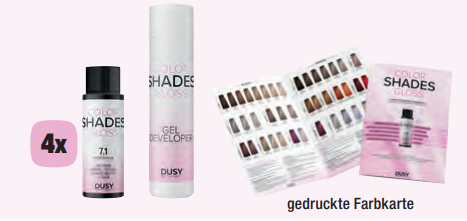Dusy Color Shades Mini-Set 4 Tuben