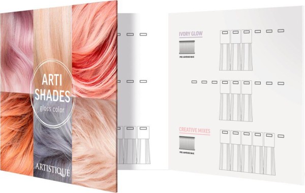 Artistique Arti Shades Meschen Farbkarte