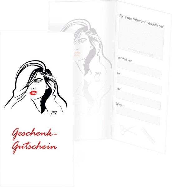 Geschenkgutscheine 36 Stk. mit Umschlag