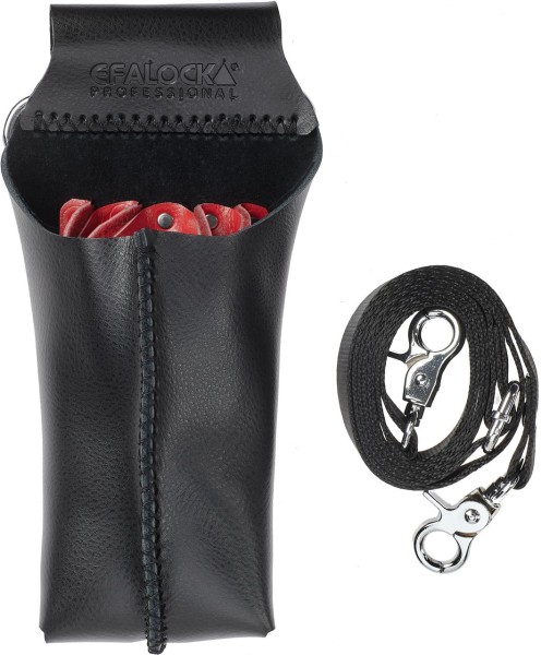 Scherentasche Efalock Colt schwarz-rot