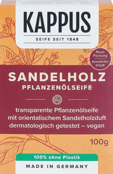 Seife Kappus Sandelholz