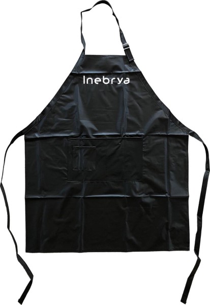 Schürze Färbeschürze Inebrya schwarz
