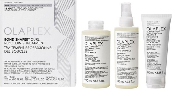 Olaplex Bond Shaper Curl Treatment Set